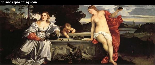 Titian Sacred and Profane Love