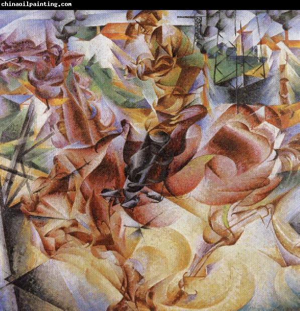 Umberto Boccioni Elasticity