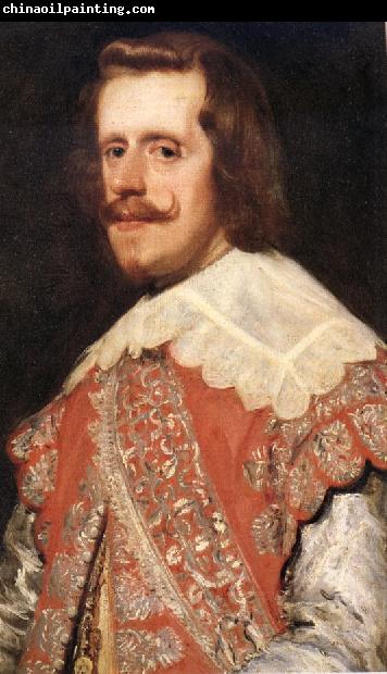 VELAZQUEZ, Diego Rodriguez de Silva y Details of King philip iv of spain