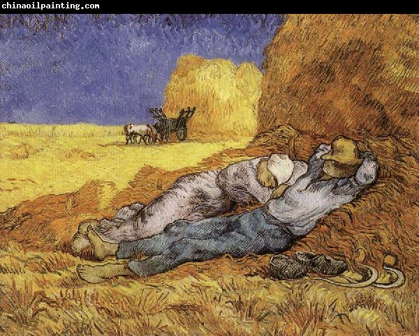 Vincent Van Gogh The Siesta