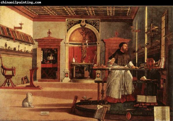 Vittore Carpaccio Saint Augustine in His Study