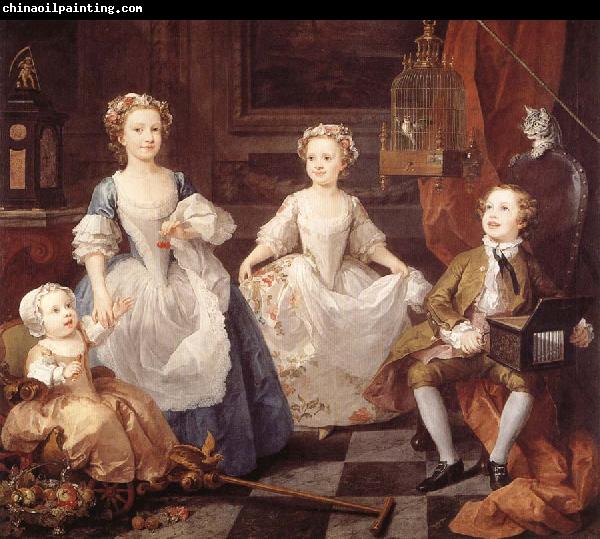 William Hogarth The Graham Children