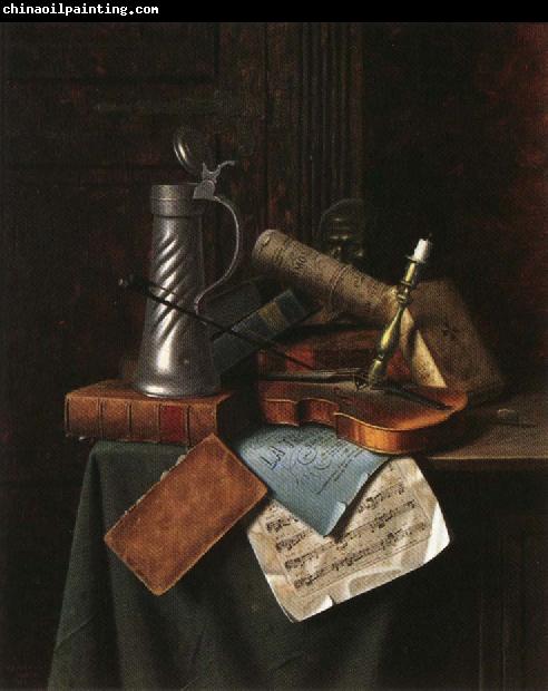 William Michael Harnett Munich Still Life