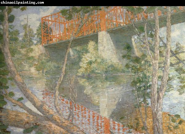 julian alden weir The Red Bridge