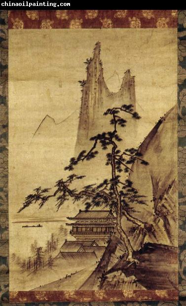 unknow artist Landscape with Mountains