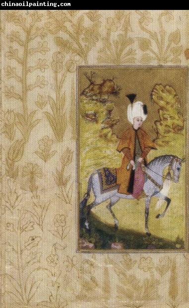 unknow artist A Young Prince on Horseback