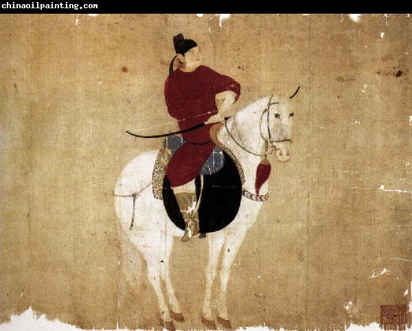 unknow artist Youn Nobleman on Horseback