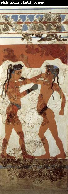 unknow artist Boys Boxing,from Thera