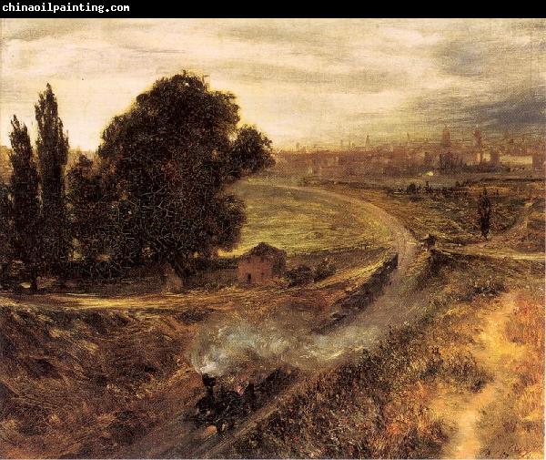 Adolph von Menzel The Berlin-Potsdam Railway