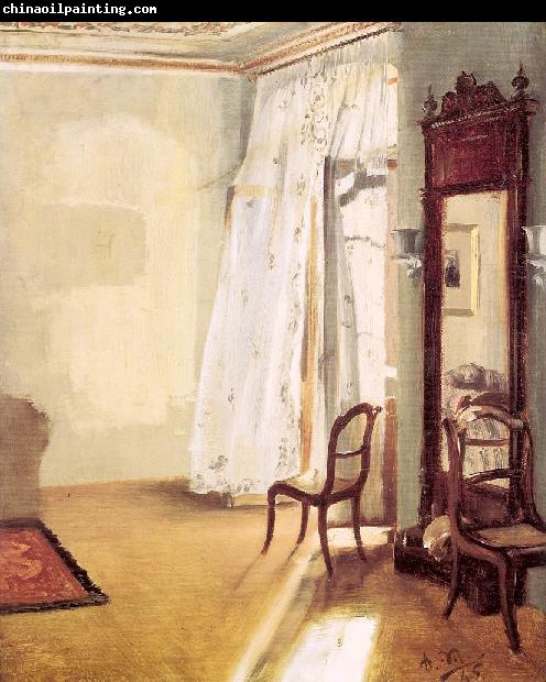 Adolph von Menzel The French Window