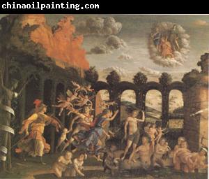 Andrea Mantegna Minerva Chases the Vices from the Garden f Virtue (mk05)