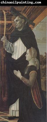 Bergognone Peter the Martyr with a Kneeling Donor (mk05)