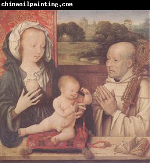 CLEVE, Joos van The Virgin and Child with a Dominican (mk05)