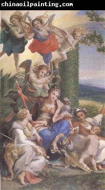 Correggio Allegory of the Virtues (mk05)