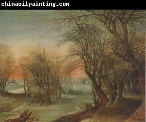 Denys Van Alsloot Winter Landscape (mk05)