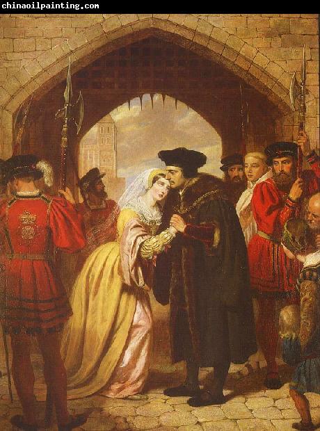 Edward Matthew Ward Sir Thomas More's Farewell to his Daughter