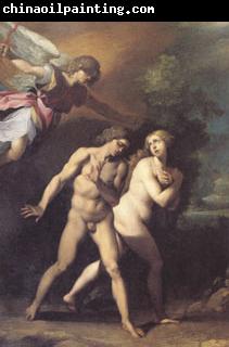 GIuseppe Cesari Called Cavaliere arpino Adam and Eve Expelled from Paradise (mk05)