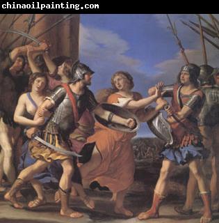 GUERCINO Hersilia Separating Romulus from Tatius (mk05)