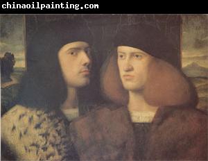 Giovanni Cariani Portrait of Two Young Men (mk05)