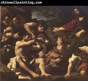 Giovanni Francesco Barbieri Called Il Guercino The Raising of Lazarus (mk05)