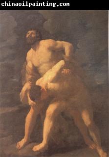 Guido Reni Hercules Wrestling with Achelous (mk05)