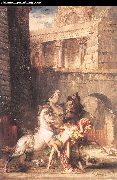 Gustave Moreau Diomedes Devoured by his Horses