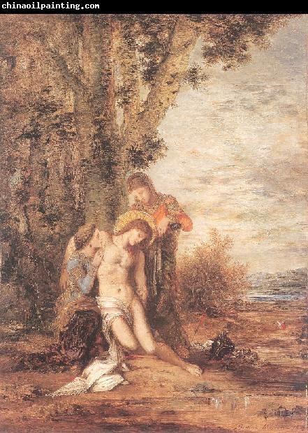 Gustave Moreau Saint Sebastian and the Holy Women