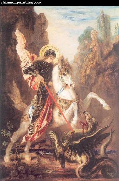 Gustave Moreau Saint George and the Dragon