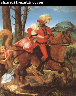 Hans Baldung Grien The Knight the Young Girl and Death (mk05)