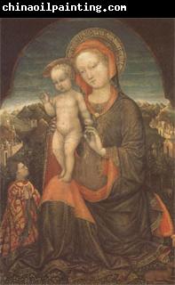 Jacopo Bellini THe Virgin and Child Adored by Lionello d'Este (mk05)