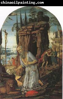 Jacopo di Arcangelo called jacopo del sellajo st Jerome in he Desert (mk05)