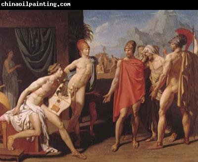 Jean Auguste Dominique Ingres Achilles Receives the Envoys of Agamemnon (mk04)