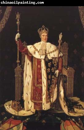 Jean Auguste Dominique Ingres Charles X in his Coronation Robes (mk04)