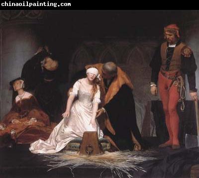 Jean Auguste Dominique Ingres The Execution of Lady Jane Grey (mk04)