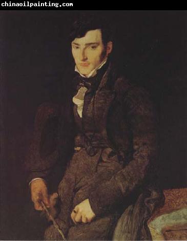 Jean Auguste Dominique Ingres Portrait of Jean-Franqcois Gilibert (mk04)