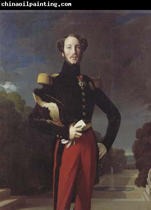 Jean Auguste Dominique Ingres Portrait of Duke Ferdinand-Philippe of Orleans (mk04)