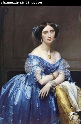 Jean Auguste Dominique Ingres Portrait of Princess Pauline-Eleonore de Broglie (mk04)