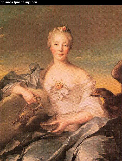 Jean Marc Nattier Madame de Caumartin as Hebe