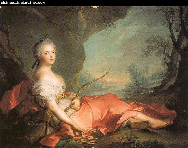 Jean Marc Nattier Marie-Adlaide of France as Diana