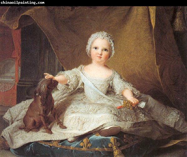 Jean Marc Nattier Marie Zephyrine of France as a Baby