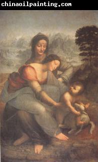 Leonardo  Da Vinci The Virgin and Child with Anne (mk05)