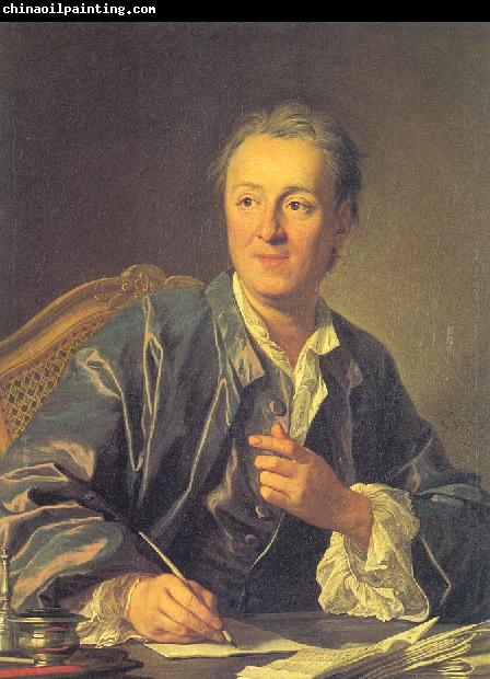 Loo, Louis-Michel van Portrait of Denis Diderot