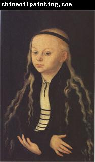 Lucas Cranach Portrait Supposed to Be of Magdalena Luther (mk05)