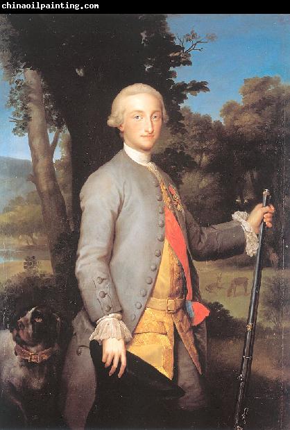 MENGS, Anton Raphael Charles IV as Prince