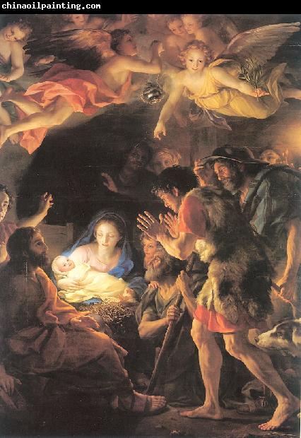 MENGS, Anton Raphael The Adoration of the Shepherds