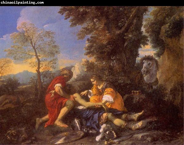 MOLA, Pier Francesco Herminia and Vafrino Tending the Wounded Tancred