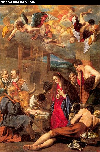 Maino, Juan Bautista del Adoration of the Shepherds