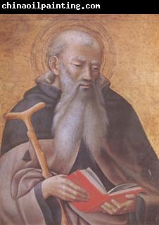 Master of the observanza Triptych Anthony Abbot (mk05)