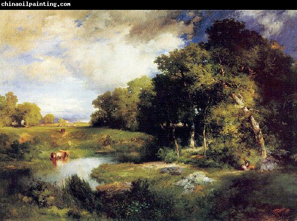 Moran, Thomas A Pastoral Landscape