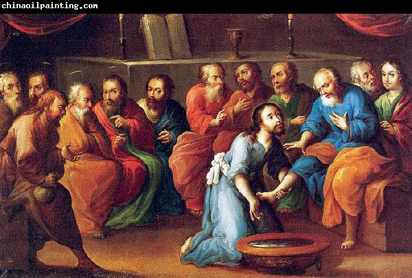 Mota, Jose de la Christ Washing the Feet of the Disciples